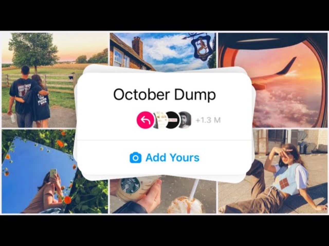 How To Do October Dump On Instagram