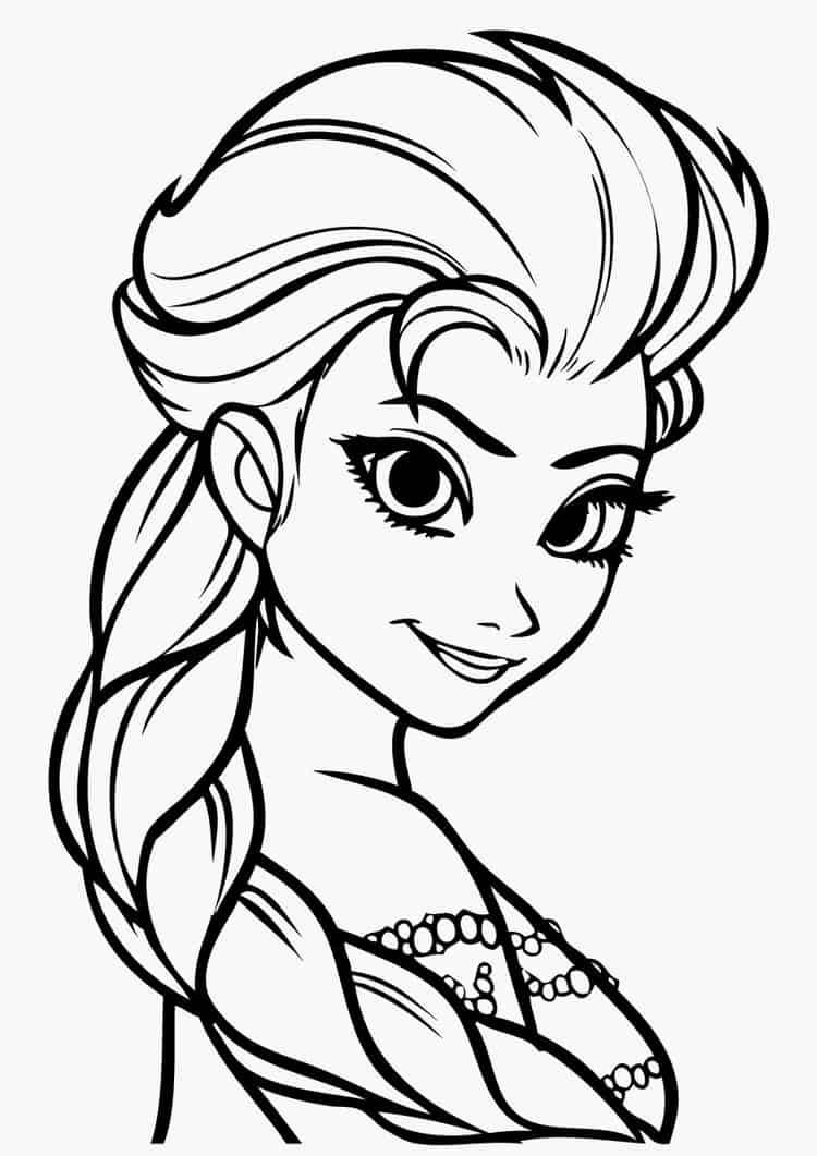 Free Elsa Coloring Pages | Kids Coloring Pages