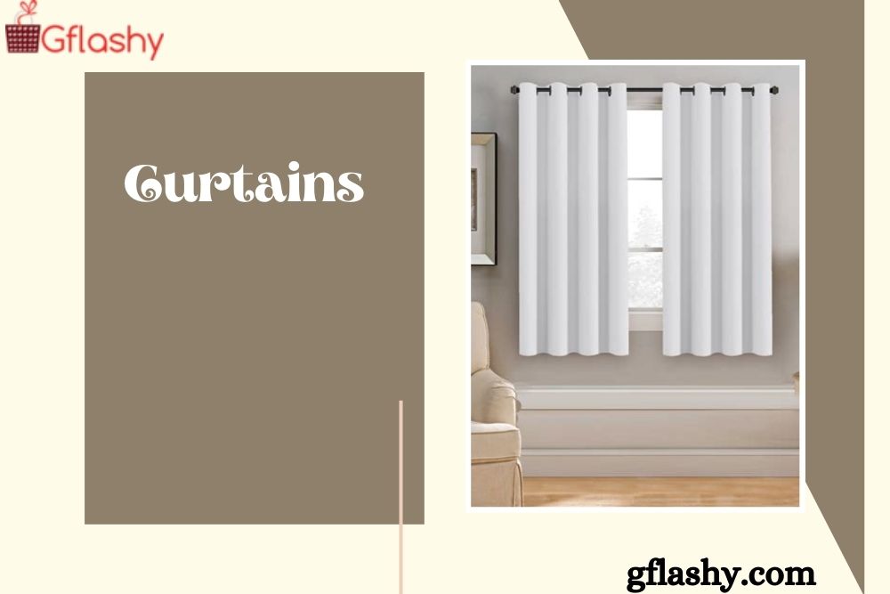 Curtains are Pieces of Fabric or Textile that are Hung Over