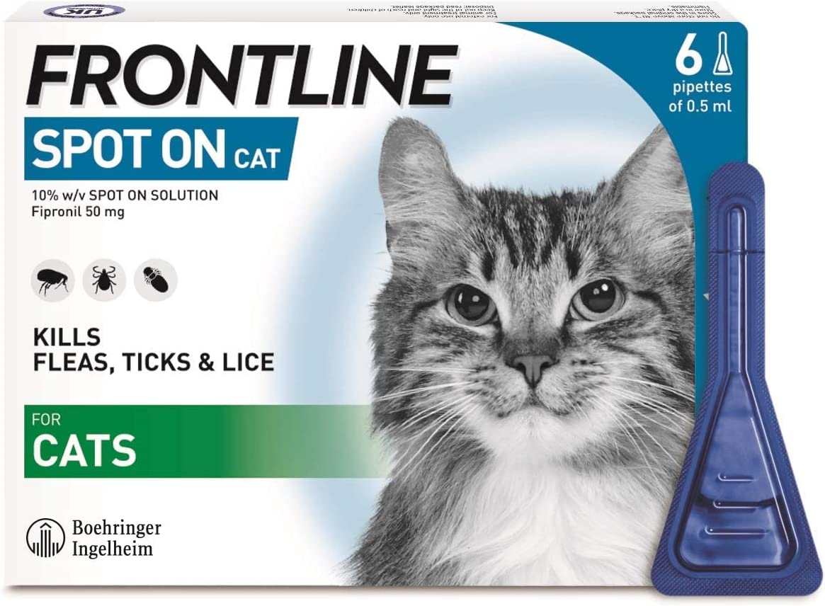 Frontline flea treatments